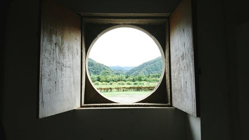 Close-up of window