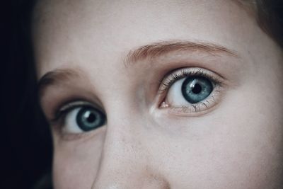 Close-up portrait of woman