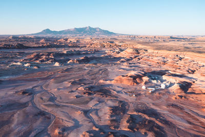 Panorama of the mars desert research station. 