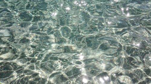 Full frame shot of rippled water