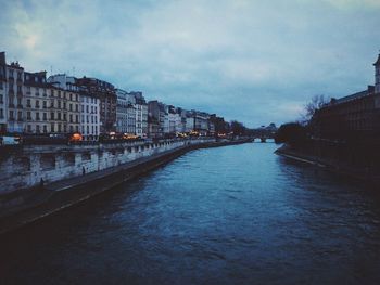 Buildings in city against sky