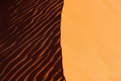 Full frame shot of sand dune