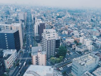 Buildings in city