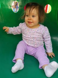 Portrait of a smiling girl