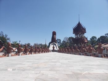 View of historical building against sky