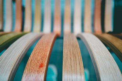 Close-up of wooden wall