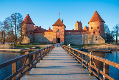 Medieval castle of trakai, vilnius, lithuania, eastern europe