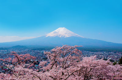 High angle view of a mountain