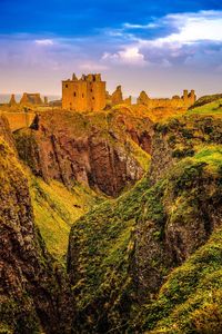 Dunnottar castle scotland united kingdom