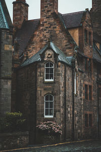 Facade of old building