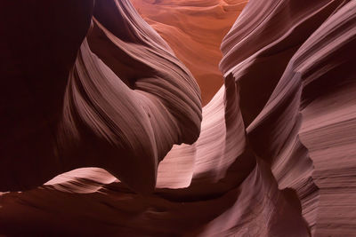 Full frame shot of rock formations