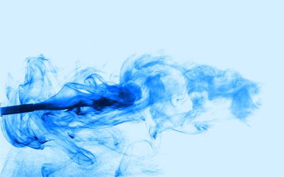 View of fire against black background