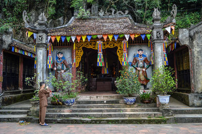 Exterior of shrine