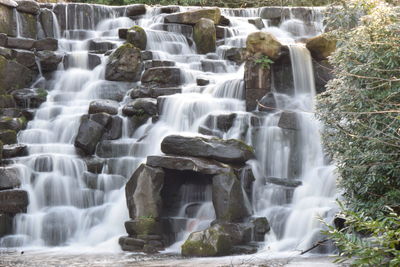 View of waterfall