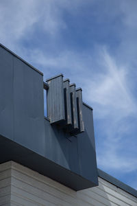 Low angle view of building against sky