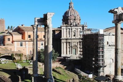 Buildings in city