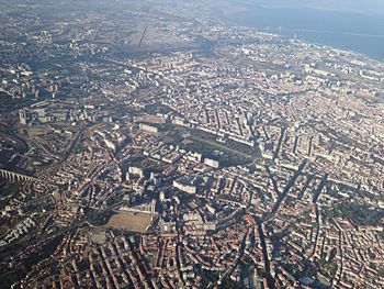 Aerial view of cityscape