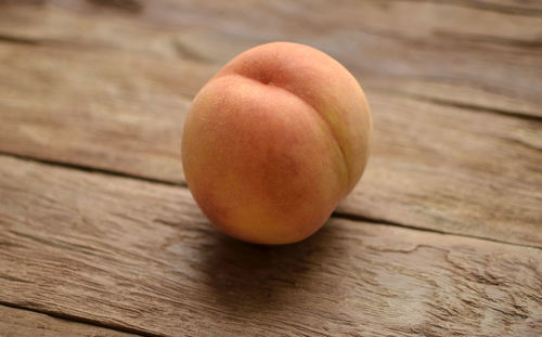 High angle view of oranges on table