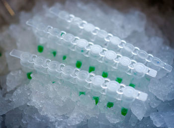 Close-up of plastic