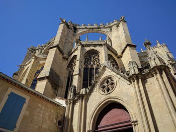 Low angle view of cathedral against sky