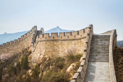 View of fort against the sky