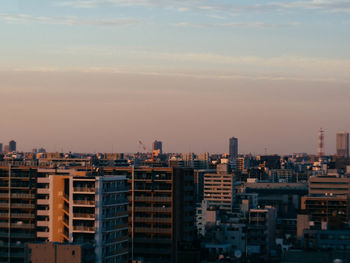 Cityscape against sky