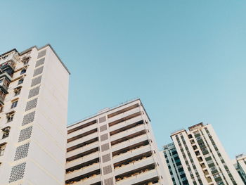 Low angle view of modern building