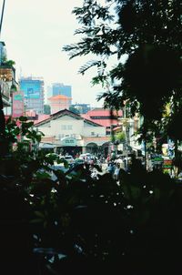 Cityscape against sky