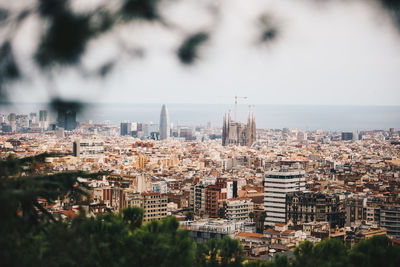 Cityscape against sky