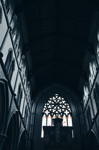 Low angle view of ceiling