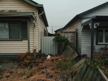 View of residential buildings