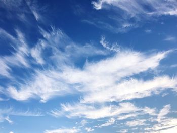 Low angle view of sky