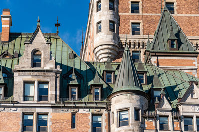 Low angle view of old building