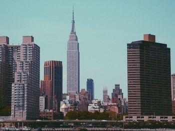 Skyscrapers in city