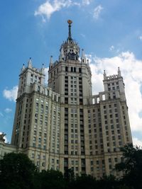 Low angle view of modern office building