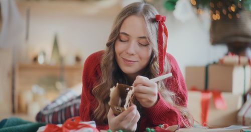 Young woman using mobile phone