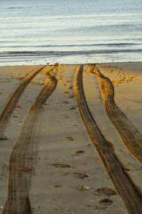 Scenic view of beach