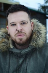 Portrait of young woman