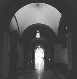 Corridor of building