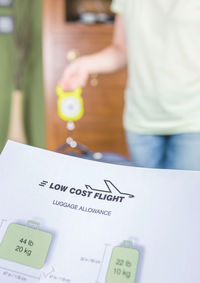 Close-up of text on paper