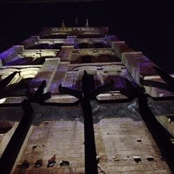 Low angle view of old building