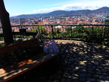 View of cityscape against sky