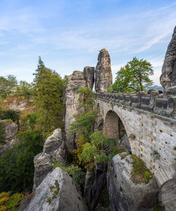 Old ruins against sky