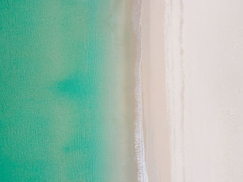 Full frame shot of beach sea