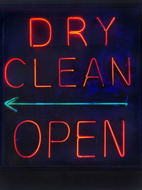 Close-up of text on wall