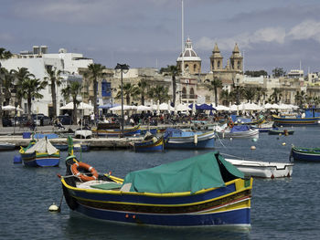 The harbour of marsaxlokk