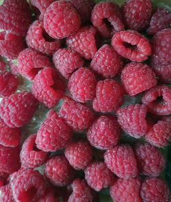 Full frame shot of strawberries