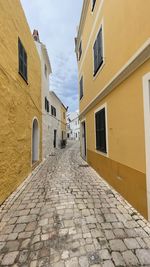 Street amidst buildings in city