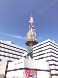 Low angle view of building against sky