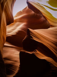 Rock formations in a desert